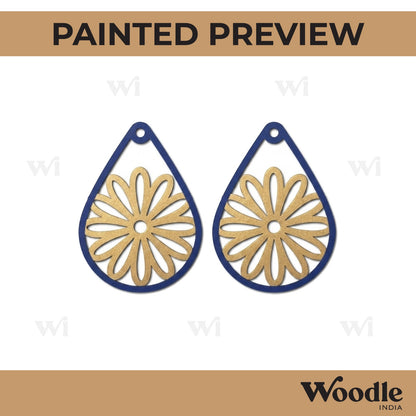 Earrings MDF Design 154