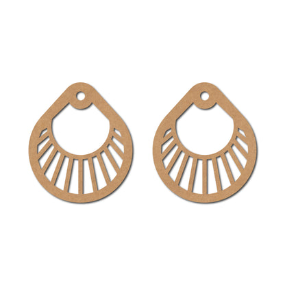 Earrings MDF Design 156