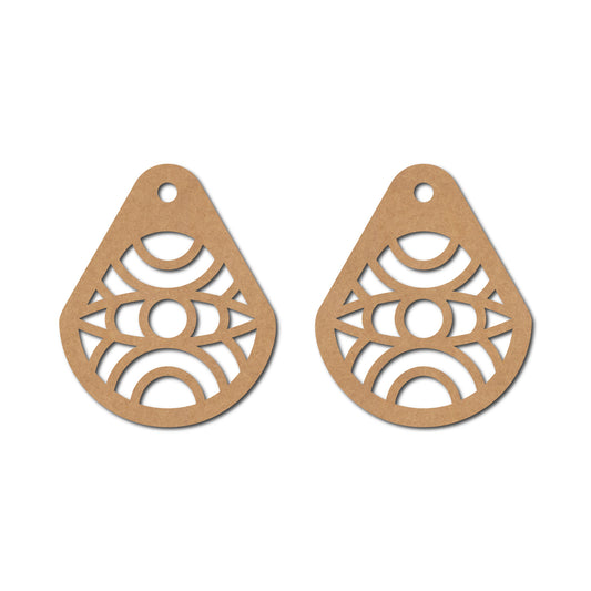 Earrings MDF Design 157