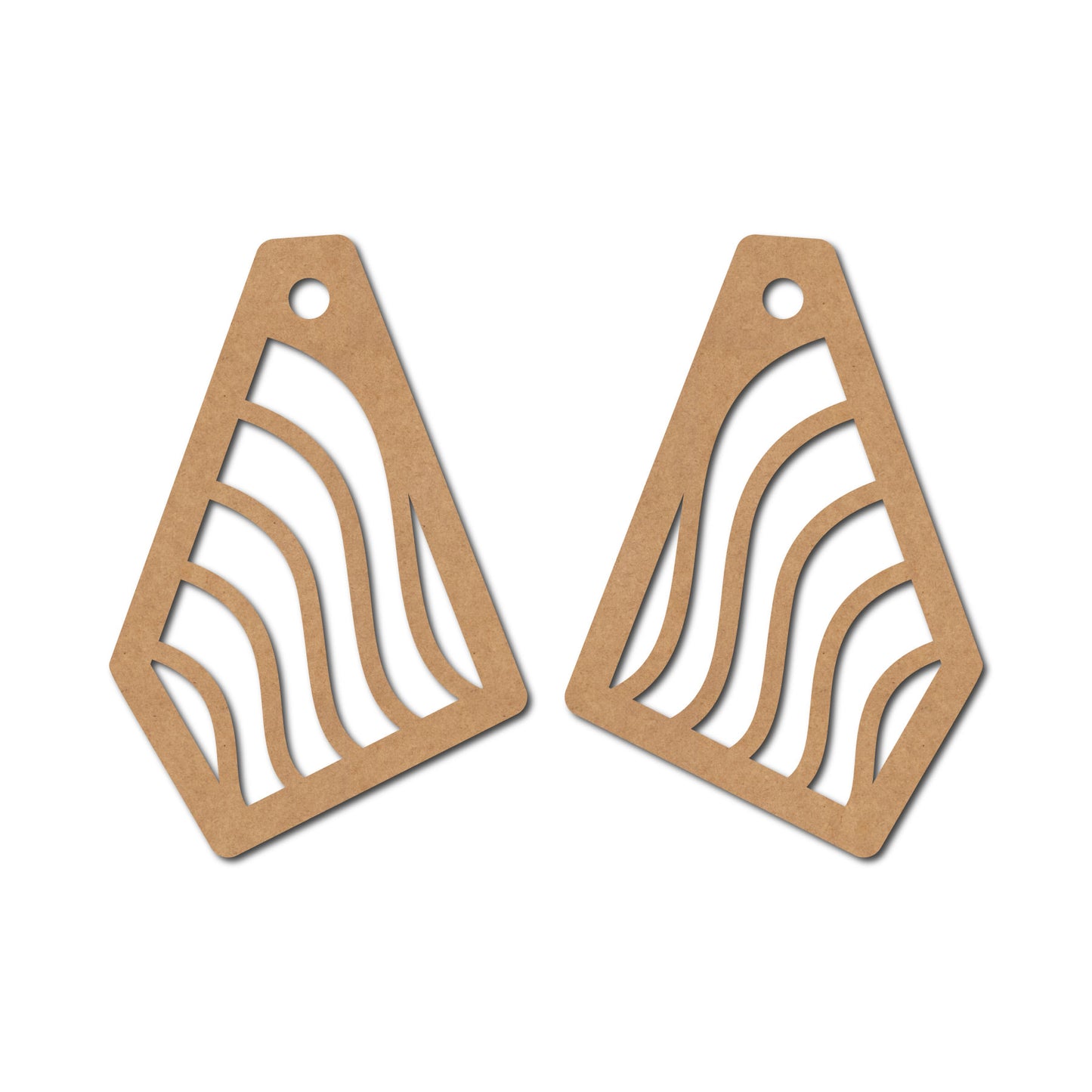 Earrings MDF Design 158