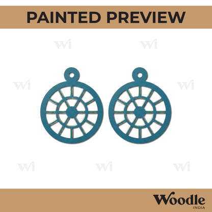 Earrings MDF Design 159