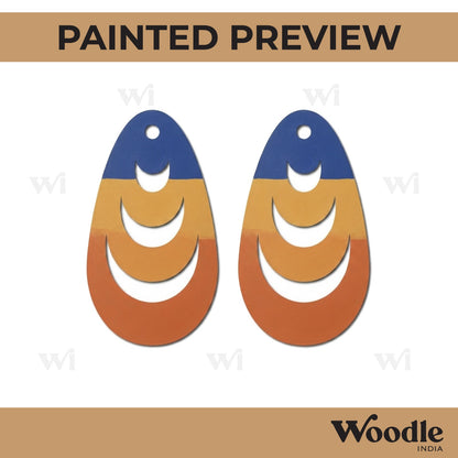 Earrings MDF Design 161