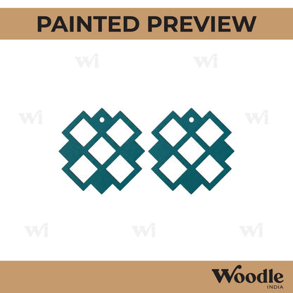 Earrings MDF Design 163