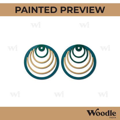 Earrings MDF Design 164