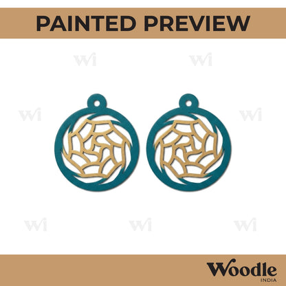 Earrings MDF Design 168