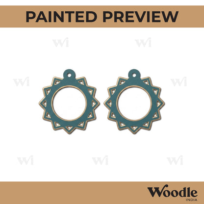 Earrings MDF Design 169
