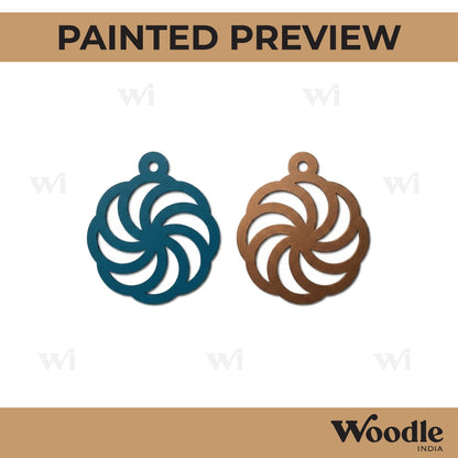 Earrings MDF Design 171