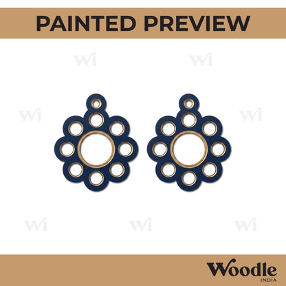 Earrings MDF Design 172