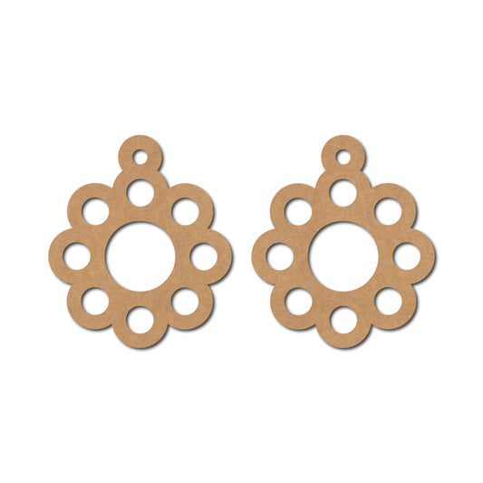 Earrings MDF Design 172