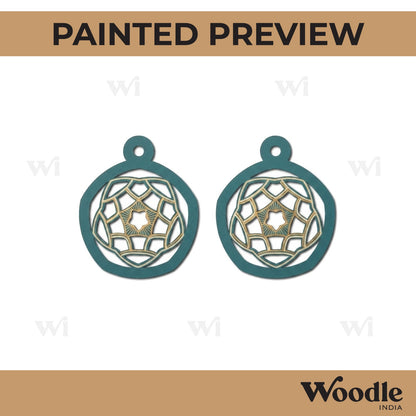 Earrings MDF Design 175