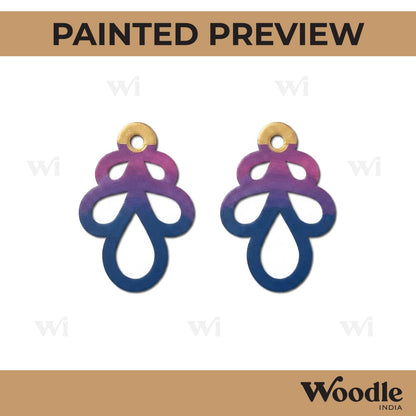 Earrings MDF Design 176