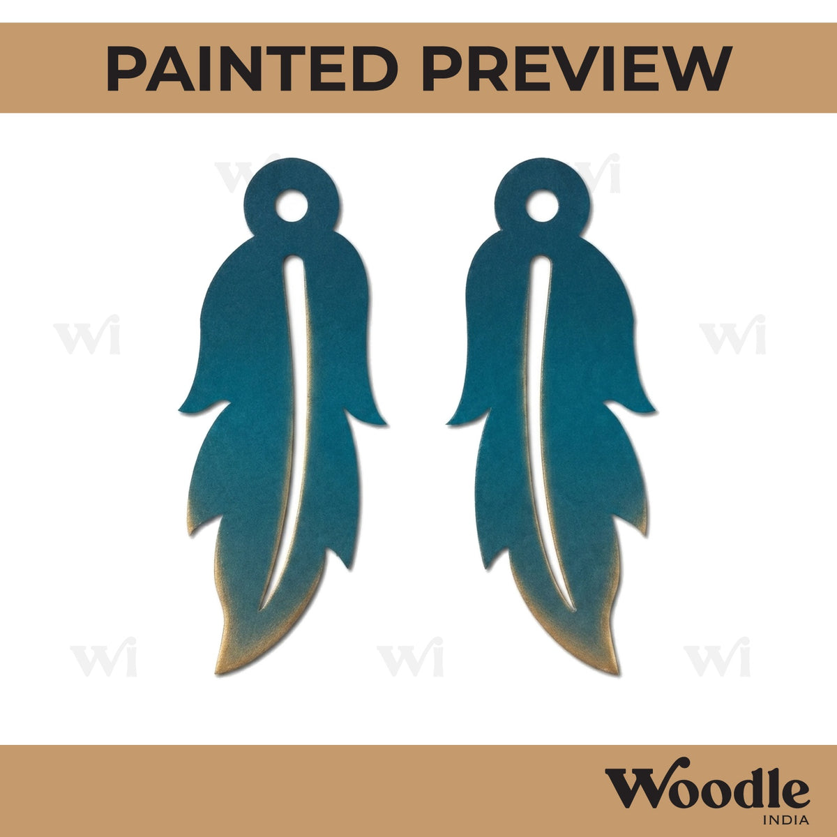 Earrings MDF Design 181