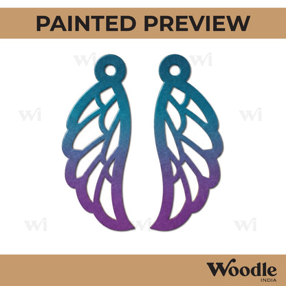 Earrings MDF Design 182