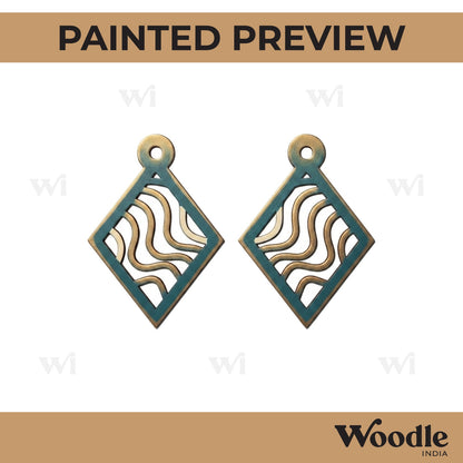 Earrings MDF Design 183