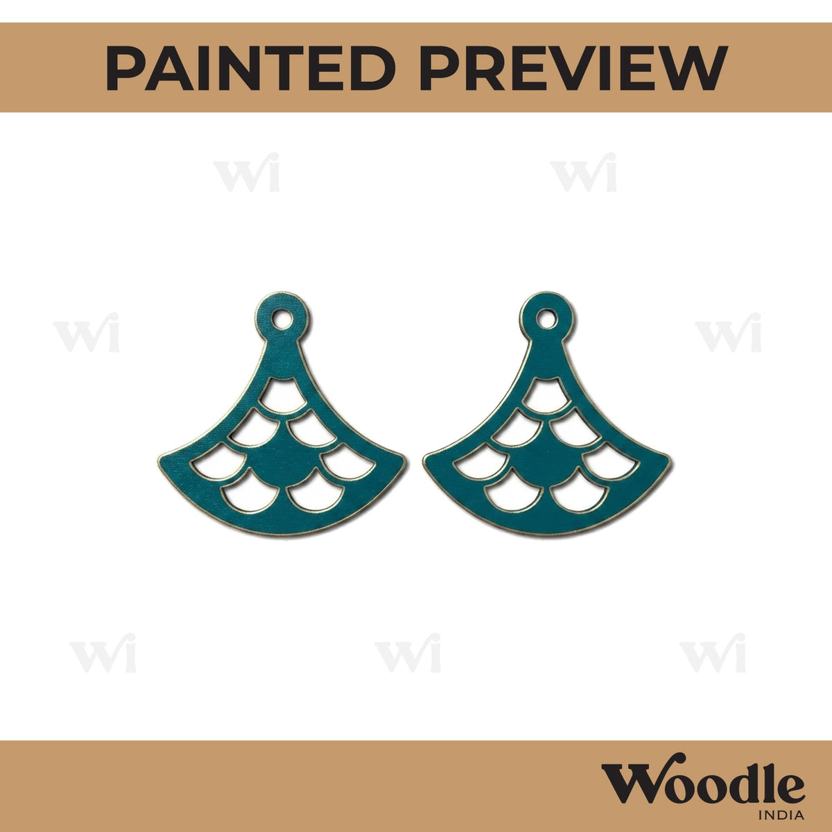 Earrings MDF Design 185