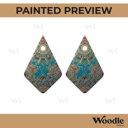 Earrings MDF Design 187