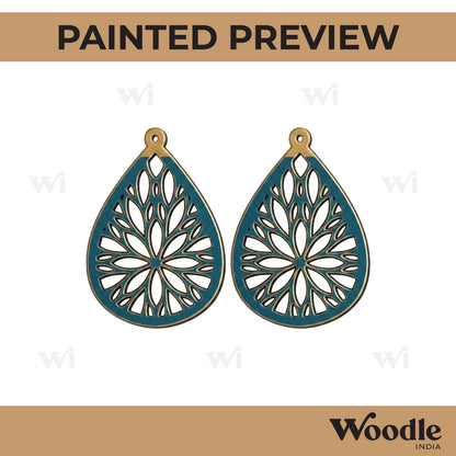 Earrings MDF Design 192