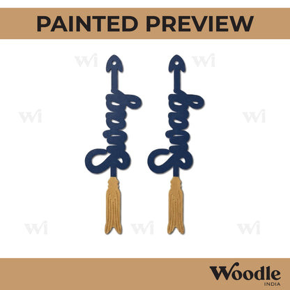 Earrings MDF Design 193