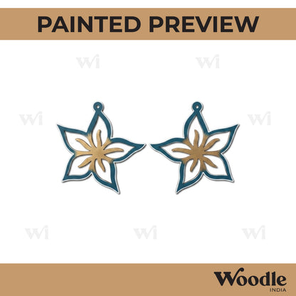 Earrings MDF Design 198