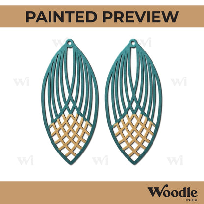 Earrings MDF Design 210