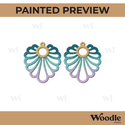 Earrings MDF Design 214