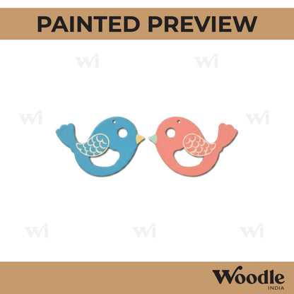 Earrings MDF Design 218