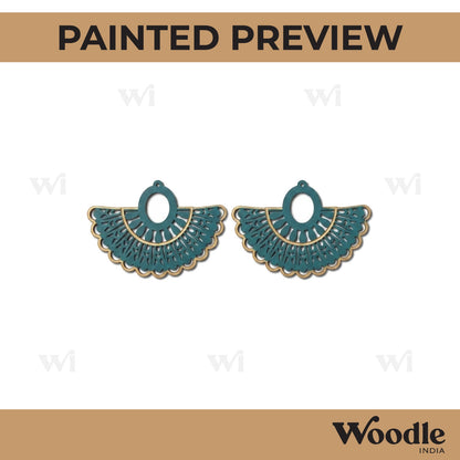 Earrings MDF Design 222