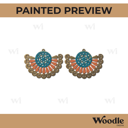 Earrings MDF Design 223