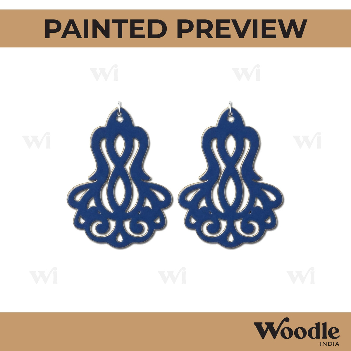 Earrings MDF Design 229