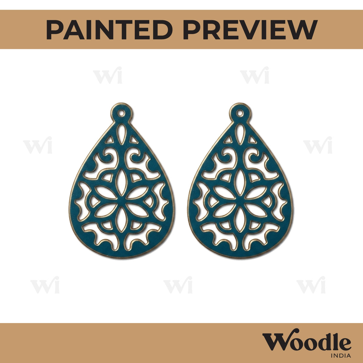 Earrings MDF Design 230