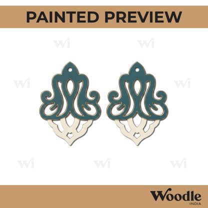 Earrings MDF Design 234