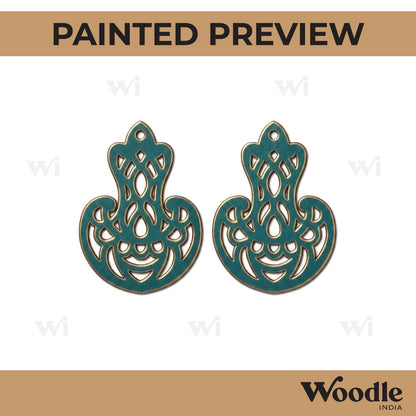 Earrings MDF Design 235