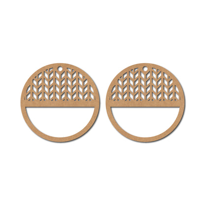 Earrings MDF Design 237