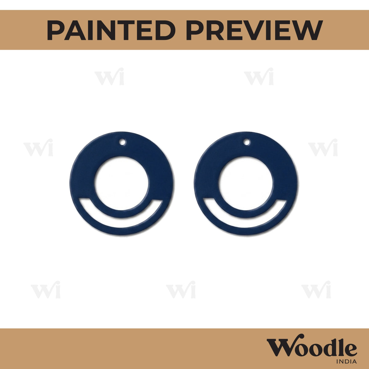 Earrings MDF Design 239