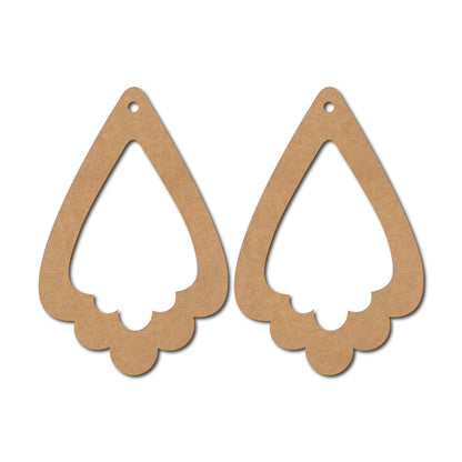 Earrings MDF Design 242