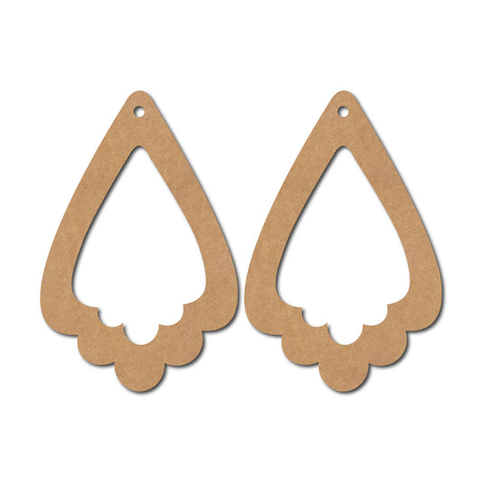 Earrings MDF Design 242
