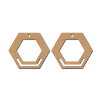 Earrings MDF Design 243