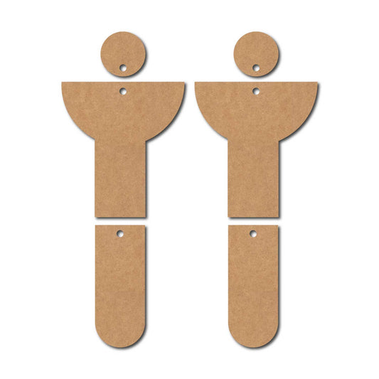 Earrings MDF Design 244