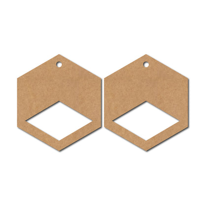 Earrings MDF Design 246