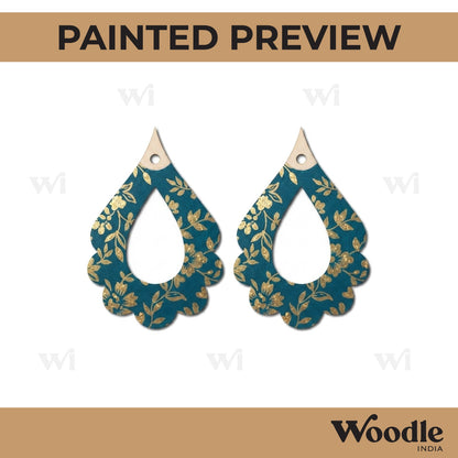 Earrings MDF Design 248