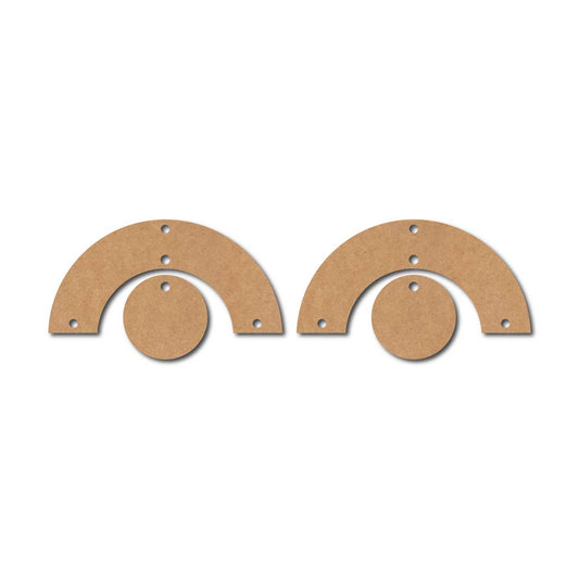 Earrings MDF Design 249