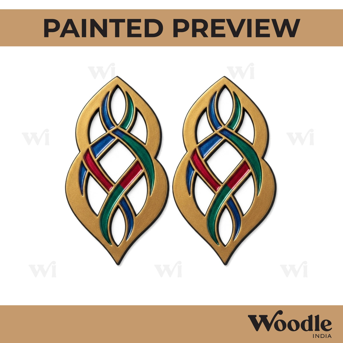 Earrings MDF Design 250