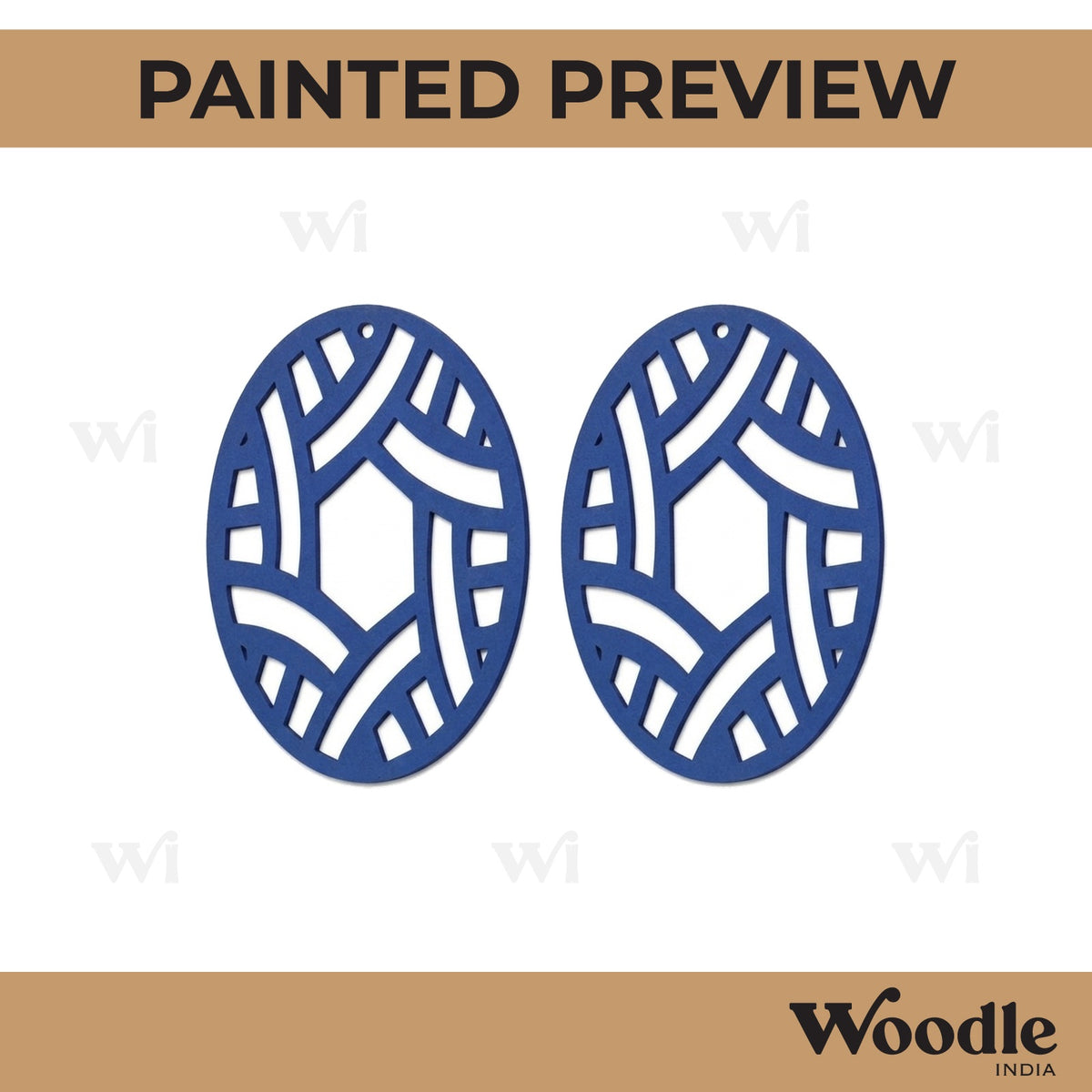 Earrings MDF Design 251