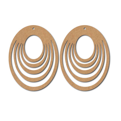 Earrings MDF Design 252