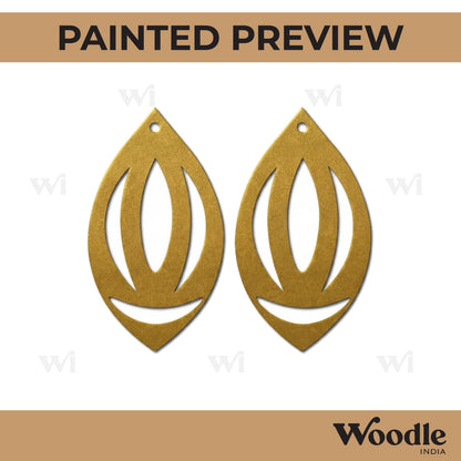 Earrings MDF Design 253