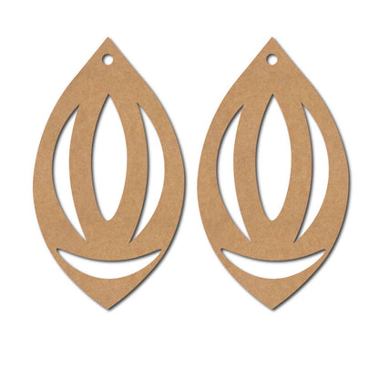 Earrings MDF Design 253