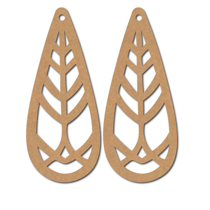 Earrings MDF Design 254