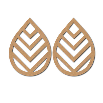 Earrings MDF Design 256