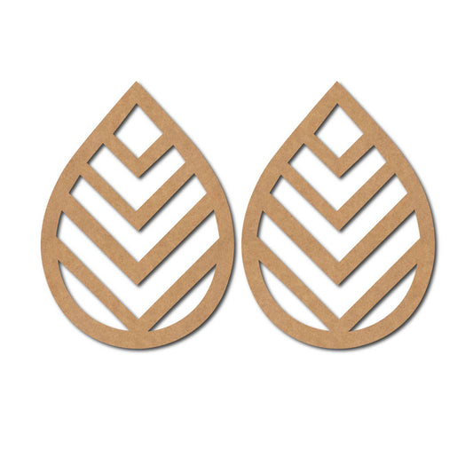 Earrings MDF Design 256