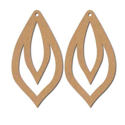 Earrings MDF Design 257